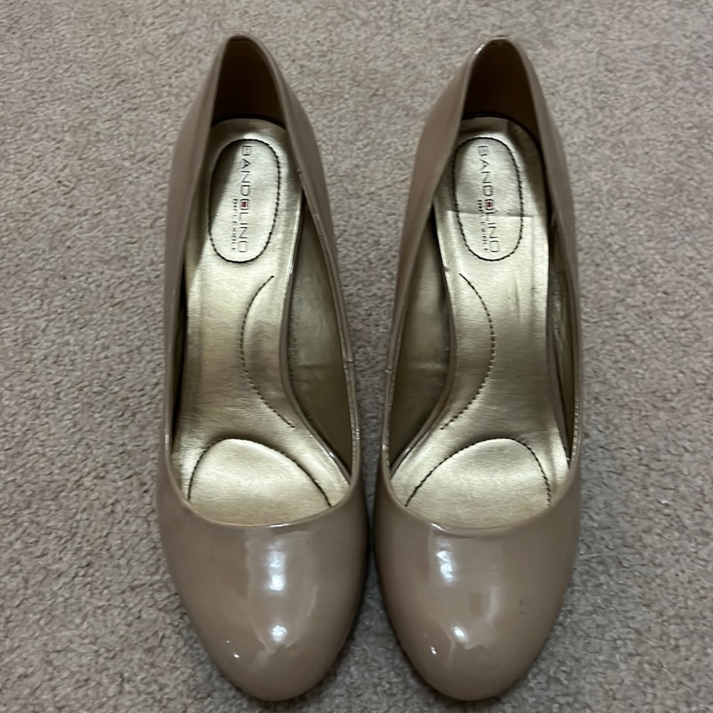 Cream heels